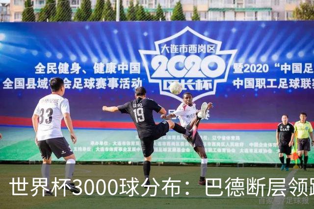 世界杯3000球分布：巴德断层领跑 阿法意西英荷紧追
