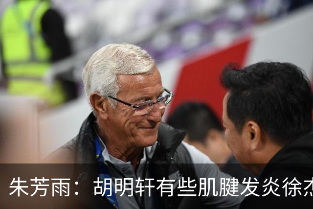 朱芳雨：胡明轩有些肌腱发炎徐杰是肠胃炎，他们都因伤退出国家队